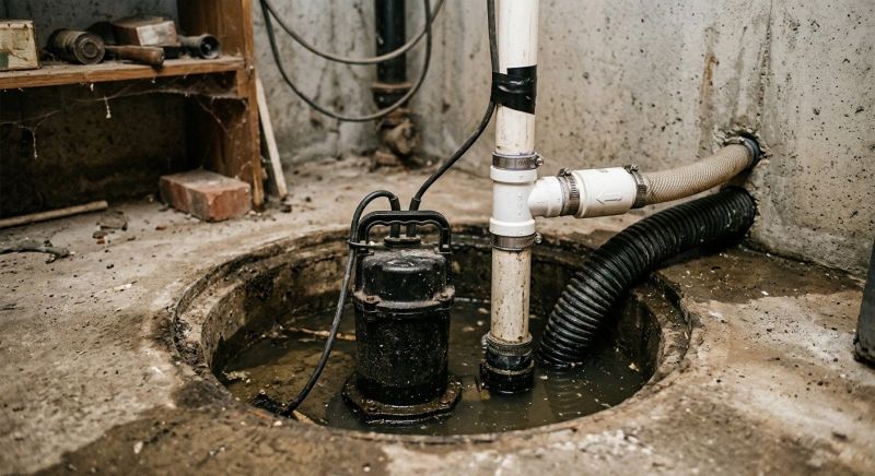 Ejector Pump Installation in West Des Moines, IA