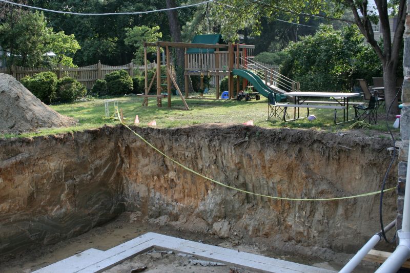 Foundation Site Excavation